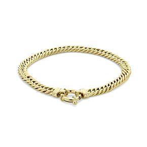 armband gourmette 5,8 mm 19 cm met groot springslot