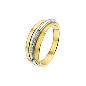 ring diamant 0.03ct h si