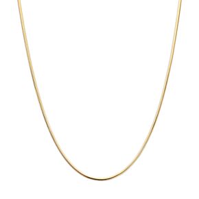 collier slang plat (bol) 2,2 mm 42 cm