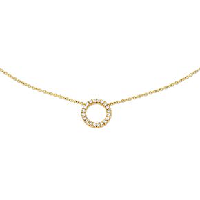 collier diamant 0.11ct h p1 40 - 44 cm