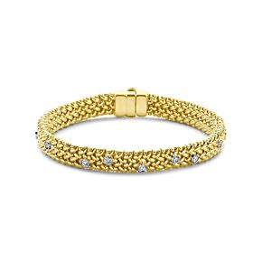 armband diamant 0.65ct g vs 18 cm