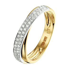 ring diamant 0.29ct h si