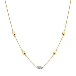 collier diamant 0.80ct h si 40 cm