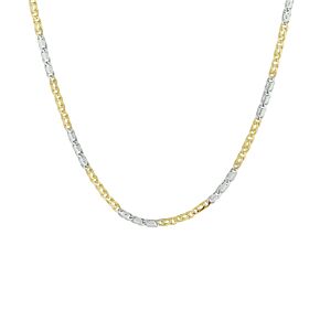 collier valkenoog met tussenstuk 2,1 mm 45 cm