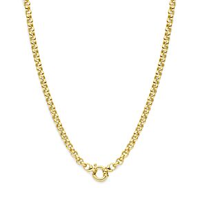 collier jasseron 5,5 mm 45 cm met groot veerslot