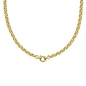 collier jasseron 6,5 mm 45 cm met groot springslot