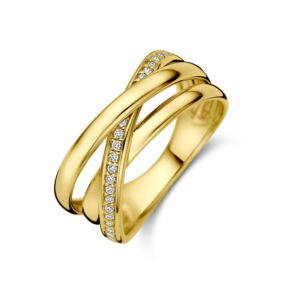 ring diamant 0.15ct h si