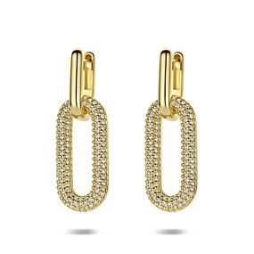 oorringen diamant 0.71ct (2x 0.355ct) h si 22 mm