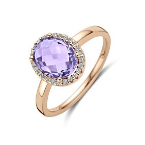 Ring Lizzy -Amethist