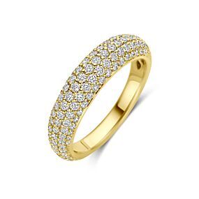 ring diamant 1.18ct h si