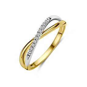 ring diamant 0.06ct h si