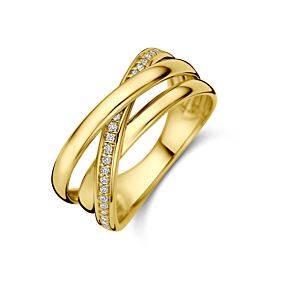 ring diamant 0.15ct h si
