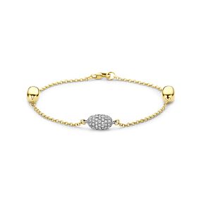 armband diamant 0.80ct h si 19 cm