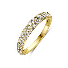 ring diamant 0.79ct h si