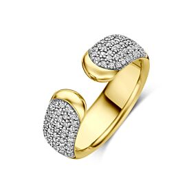 ring diamant 0.46ct h si