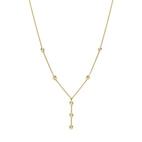 y-collier diamant 0.21ct h si 40 + 2 + 2 cm