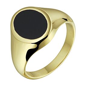 Zegelring Zoey - Onyx