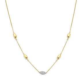 collier diamant 0.80ct h si 40 cm