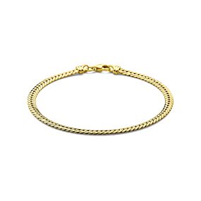 armband gourmette 3,8 mm 19 cm 