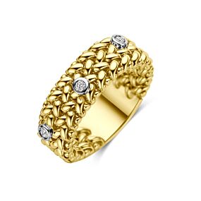ring diamant 0.09ct g vs