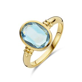Ring Aisley - Sky Blue Topaas