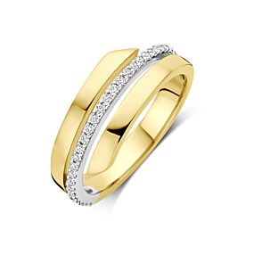 ring diamant 0.21ct h si