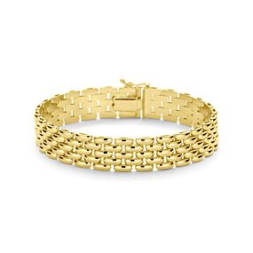armband panter 11,3 mm 18 cm