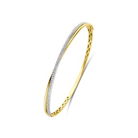 bangle scharnier diamant 0.37ct h si 4 x 60 mm