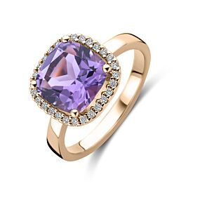 Ring Genevieve - Amethist