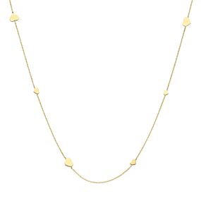 collier hartjes 76 - 78 - 80 cm