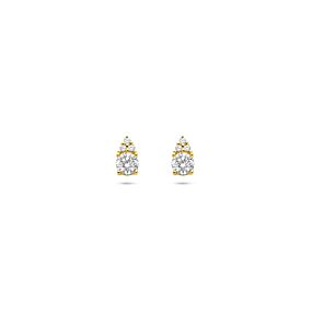 oorknoppen diamant 0.28ct (2x 0.14ct) h si 6 mm