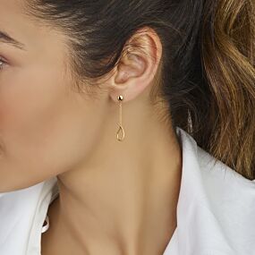 oorhangers druppel 40 mm