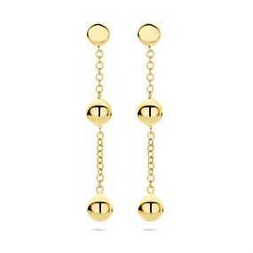 oorhangers bolletjes 37 mm